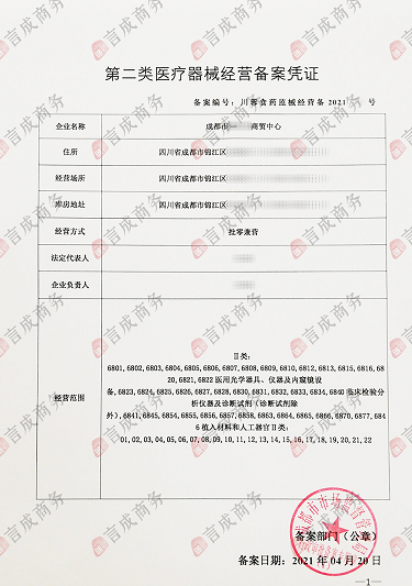 二类医疗器械备案 二类医疗器械备案